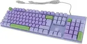 USB Wired Gaming Keyboard, Full Size Large Print Keyboard, Spill Resistant Design, with Backlit, for Desktop, Computer, PC (#2)