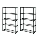 Levede 2x5 Tier Plant Shelve Garden Greenhouse Steel Storage Shelving Stand Rack