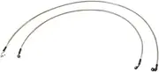 [Replacement] Motorcycle Modified Lengthened Front and Rear Brake Lines Stainless Steel Braided Brake Lines for Polaris for RZR