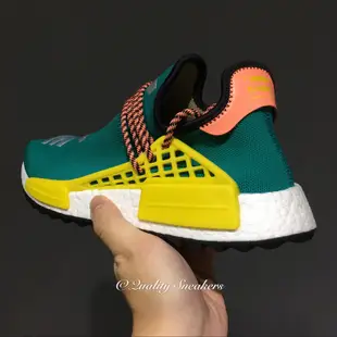 Quality Sneakers - Pharrell x Adidas NMD Trail Human Race 綠黃