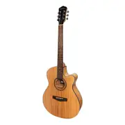 Martinez '41 Series' Folk Size Cutaway Acoustic-Electric Guitar (Mindi-Wood)