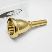 Genuine Curry 132D 24K Gold Tuba/Sousaphone Mouthpiece NEW