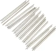 ZenithAur 19Pcs Guitar Fret Wire, 2.0mm Outlast Guitar Replacement Parts Set for Acoustic Guitars