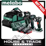 Metabo Brushless Cordless Kit 18v 3 Piece Drill Impact Driver Torch AU68300150