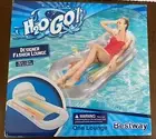 H2OGo Bestway Inflatable Designer Pool Lounger /Back, Arm Rests & cup holder New