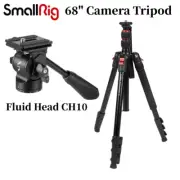 SmallRig 68" Camera Tripod Monopod Travel Tripod Max Load 33lb+Tripod Fluid Head