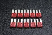10 PK ATR 10 AMP FUSE FUSES BLADE CIRCUIT EATON BUSSMANN MICRO 2 LEG ATR10