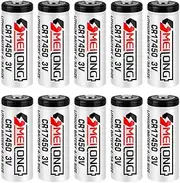 HOUYIBO 10PCS CR17450 3V Batteries 2100mAh Replacement Non-Rechargeable Disposable Lithium Battery for Electronic Equipment