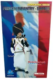 Dragon Napoleonic Series French Infantry Sapper Carnot 12" 1/6th Figure NEW