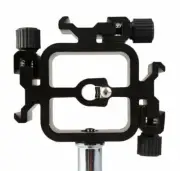 New 3 in 1 All-metal Tri-Hot Shoe Mount Adapter for Flash Light Stand OZ Stock