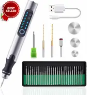USB Rechargeable Engraving Pen w 35 Bits Mini Electric Etching Rotary Tool for M