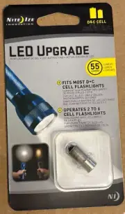 NEW Nite Ize LED Upgrade for C & D Cell Flashlights 55 LUMEN