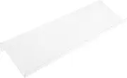 Gogogmee Transparent Acrylic Keyboard Stand Riser for Desk Ergonomic Computer Accessory for Comfortable Typing Angle Fits Standard Keyboards No Installation Required