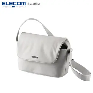相機包 單眼相機包 攝影包 ELECOM單眼相機包單肩小包休閒包斜背佳能攝影包微單包便攜收納包『YS2609』