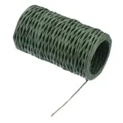Floral Binding Wire Wraps Twine - Florist Iron Wires Papers Covers 1mm Green