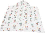 ERINGOGO Hooded Bath Towel for Cotton Bath Towel Breathable Skin Friendly Design for Bathing Swimming Keeps Dry Comfortable