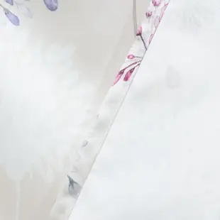花團錦簇緹花長門簾 寬90x高150cm 粉紫色款