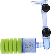 BESPORTBLE Fish Tank Pet Fountain Water Aerator Fish Tank Vacuum Canister Spray Bar System Mini Pump Aquarium Filtering for Fish Tank Sponge