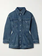 [WARDROBE.NYC] WARDROBE.NYC - Contour Denim Jacket - Indigo - x small x small Blue