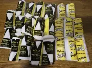 Vintage Bucilla/Spinnerin Rya Rug Yarn Pre Cut White/ Ivory Precut 22 Rolls 4"