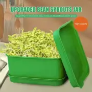 Seed Sprout Tray Nursery Tray Sprout Planting Container Green Growing Tray Jar