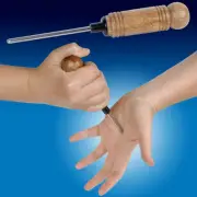 Comedy Ice Pick magic trick jokes prank pain-free gag comedy amusement funny