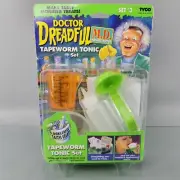 Tyco Doctor Dreadful TAPEWORM TONIC SET Monster Lab Halloween Vintage 1996 NEW