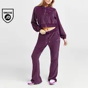 Nicce Velour Flare Track Pants