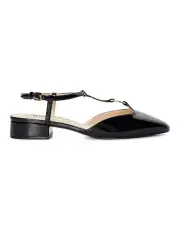 [Dune London] Heya Open Flat Heels in Black