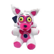 18 CM FNAF Freddy's Foxy Pink White Plush Toy Stuffed Plush Animals Toys Kids