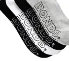 4 x Bonds Mens Sock Logo Light Quarter Crew Socks Multi Shoe Sizes 11-14