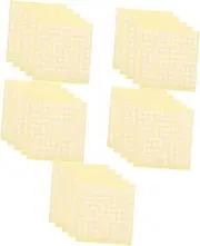 STOBOK 5sets Removable Point Tape Double-Sided Adhesive Dots Craft Adhesive for Balloons Circle Stickers Perfect for Parties and Decor 500pcs*5