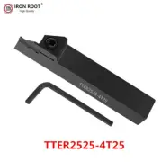 1P TTER2525-4T25 CNC Lathe Turning Tool Tool External Grooving Tool Holder TDC4