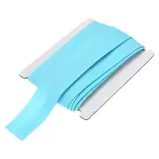 1 Inch Double Fold Bias Tape Cotton Bias Tape(Light Blue 6 Yards)