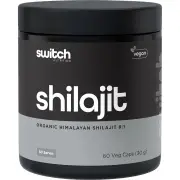 Switch Nutrition Organic Himalayan Shilajit 8:1 Cap X 60