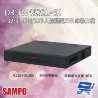 在飛比找Yahoo奇摩購物中心優惠-昌運監視器 SAMPO聲寶 DR-TW4532L-4K 32