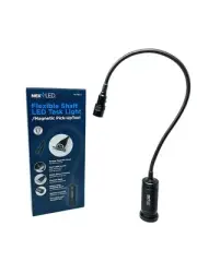 Flexible Shaft Magnetic LED Flashlight and Pickup Tool, Telescoping Neck with...