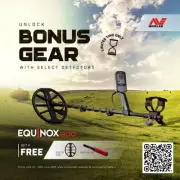 Minelab Equinox 900 Metal Detector - TRAINING BUNDLE