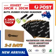 40PCS Butyl Sound Deadener Free Roller Thickening Agent Damping Material 4.2mm (for: Mitsubishi)