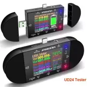 Digital Voltmeter Ammeter DC5.5 USB Tester Power Bank Voltage Detector Meter