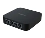 Yealink RCH40 E2 4-Port PoE Switch, Used For Connecting Yealink Meeting Room Cameras, Microphones Speakers RCH40-E2