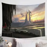 Fantasy Art Elpidrako City Tapestry