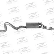 Redback Mufflers Bolt-On to suit Ford Fairlane Nf-Nl 6 Cyl Rear - M4600