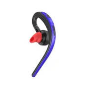 Wireless Universal Stereo Headset Hanging Ear Car Phone Mini Bluetooth Headset 4.1 Wireless Earbuds-Blue