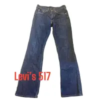 在飛比找蝦皮購物優惠-正版二手Levi’s 牛仔褲 復古小喇叭 517 W29L3