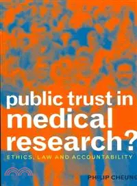 在飛比找三民網路書店優惠-Public Trust in Medical Resear
