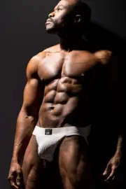 [O518] Male Model Showing Off Body To Viewer Fine Art Hunky Physique