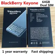 BlackBerry Keyone 64GB 12MP Dual SIM Gold 4G LTE Unlocked Smartphone- New Sealed