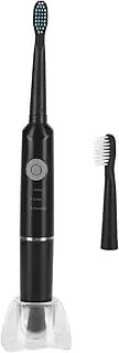 Electric Power Toothbrush for Adults,3 Modes,Soft Bristles IPX7 Waterproof,Travel, Indoor, Outdoor /555 (Size : Black)