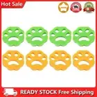 8 PCS Pet Hair Remover Washing Machine Silicone Cat Dog Fur Lint Hair Remover